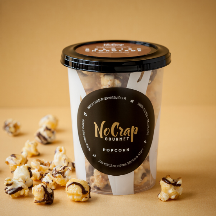 NoCrap popcorn Belgisk chokolade - 65 g.
