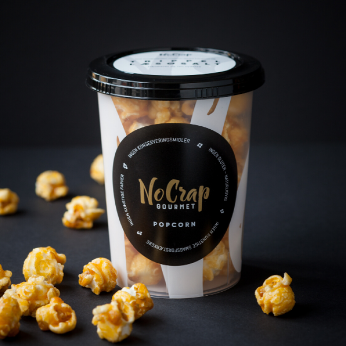 NoCrap popcorn Tripelsalt - 65 g.