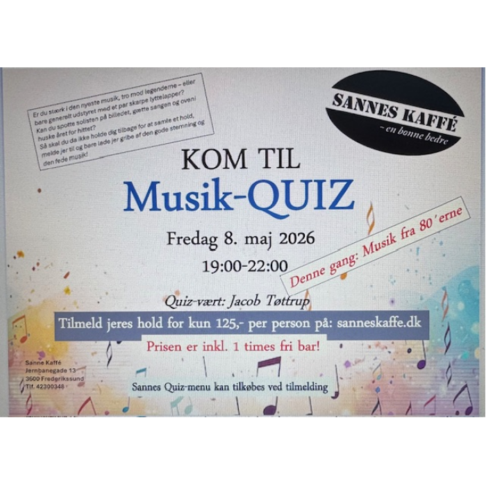 Musik Quiz 8.maj