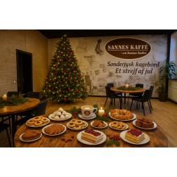 Sønderjysk kagebord ala' Sanne med et strejf af jul. 14.dec.