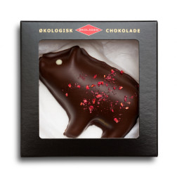 Marcipan Gris med Hindbær