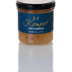Kompot med pære & krondild Kompot med pære & krondild
