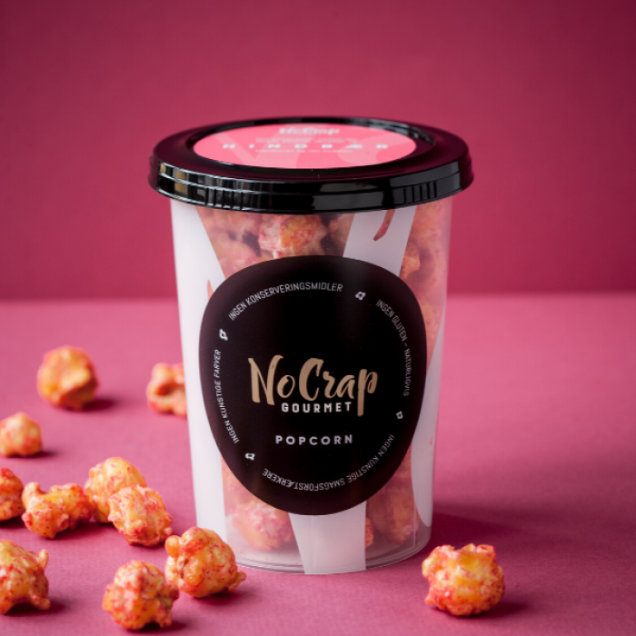 NoCrap popcorn Raspberry - 65 g. NoCrap popcorn Raspberry - 65 g.