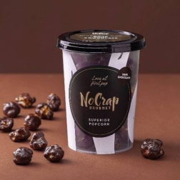 NoCrap popcorn Saltkaramel med mørk chokoldade - 65 g. NoCrap popcorn Saltkaramel med mørk chokoldade - 65 g.