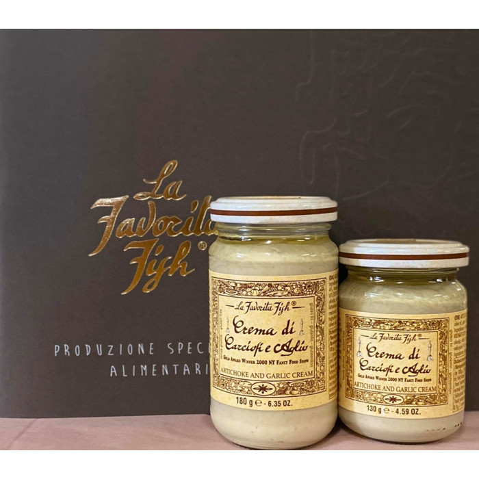 La Favorita hvidløg- og artiskok creme La Favorita hvidløg- og artiskok creme