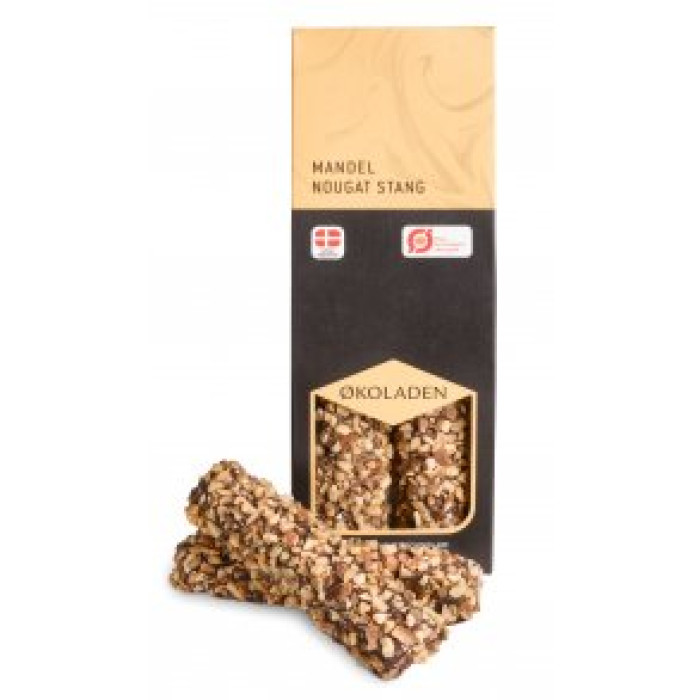 Mandelnougat stænger - 2 stk.